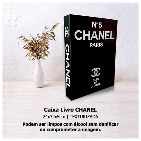 livro chanel decoração|Livro Decorativo .